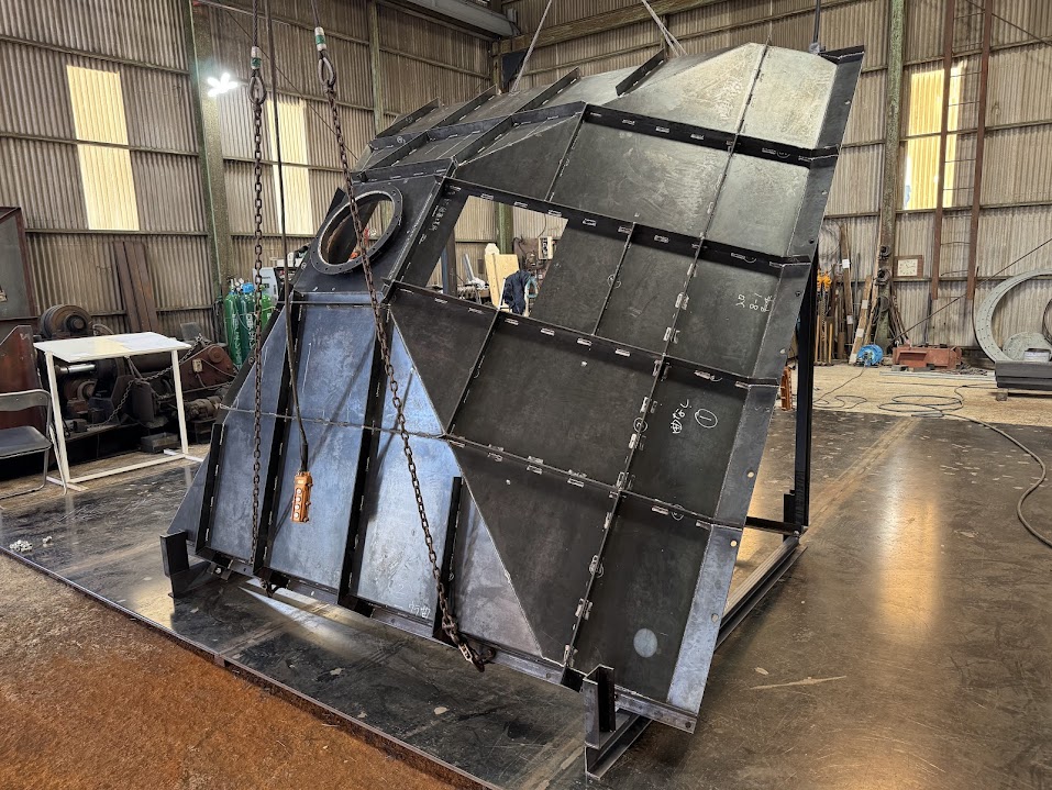 愛媛県西条市　鉄工所　製缶　溶接　プラント工事