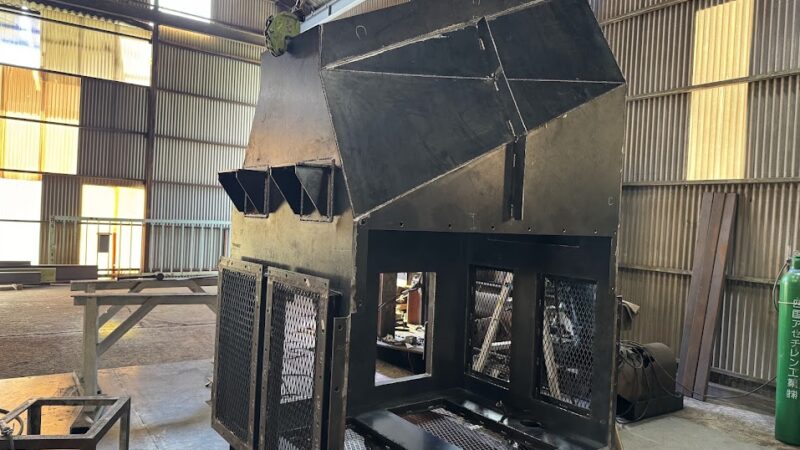 愛媛県西条市　鉄工所　製缶　溶接　プラント工事