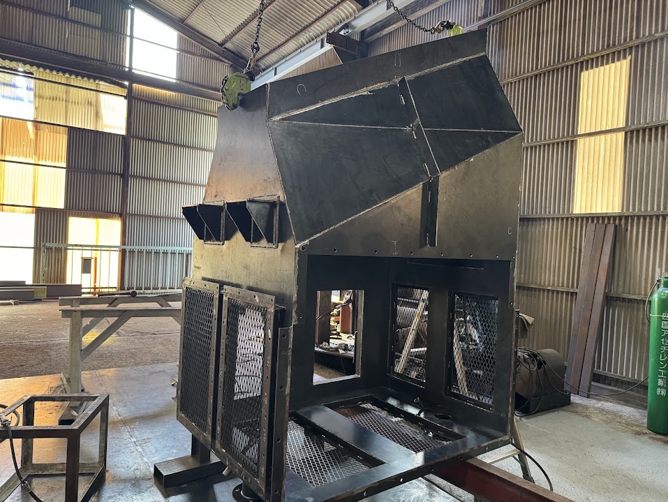 愛媛県西条市　鉄工所　製缶　溶接　プラント工事